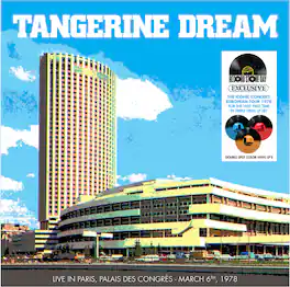 Tangerine Dream - Live in Paris, Palais Des Congres - VINYL LP