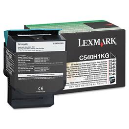 Lexmark - C540H1KG 2500 Page-Yield Return Program High-Yield Toner - Black