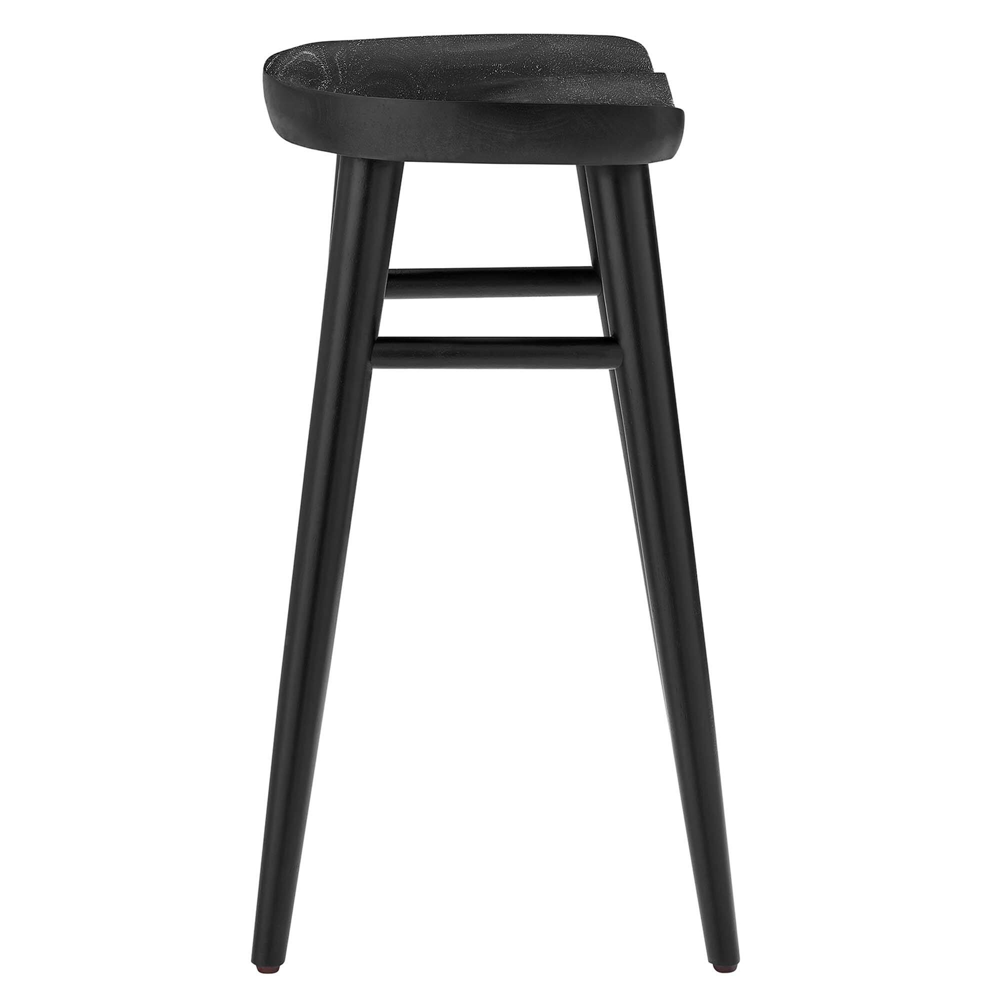Alt View 1. Modway - Saville Backless Wood Counter Stools Set of 2 by Modway - 0.