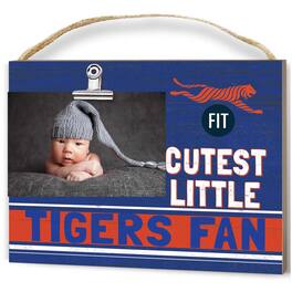 Jardine - SUNY Fashion Institute of Technology Tigers 8" x 10" Cutest Little Team Logo Clip Photo Frame - Blue
