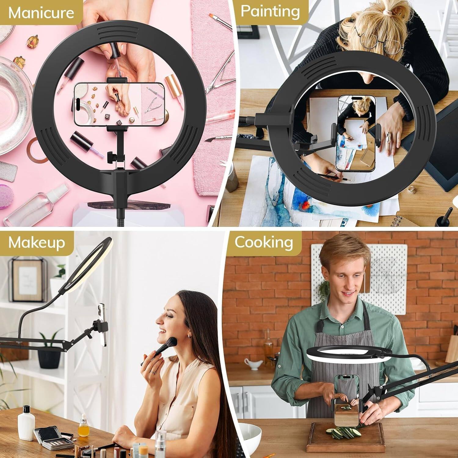 Manicure  
Painting  
Makeup  
Cooking