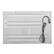 Alt View 2. Koolmore - 24 in. Stainless-Steel Microwave Drawer, Wall-Mounted with Flat Bottom,1.2 Cu. Ft. KM-MD-1SS - Stainless-Steel.