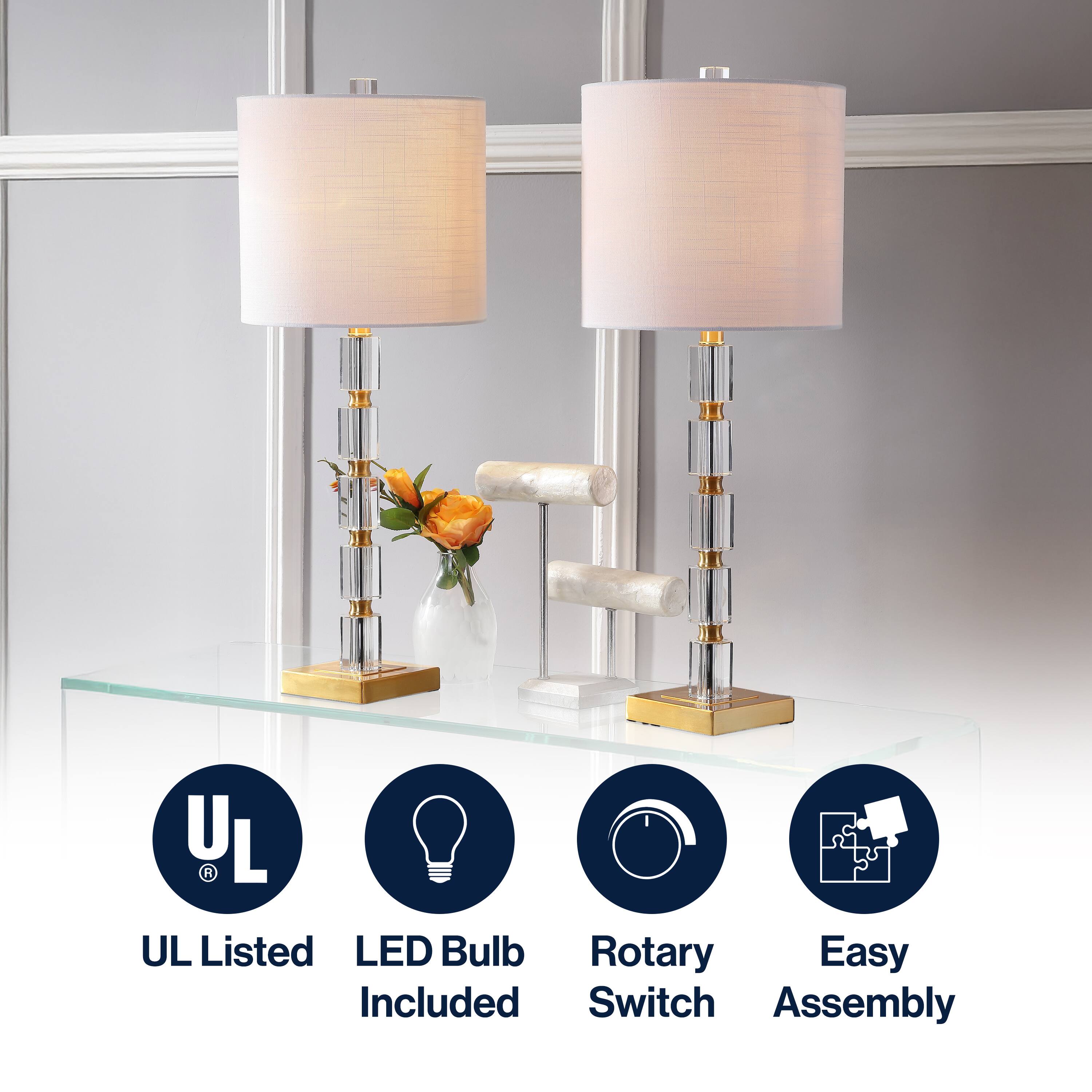 - UL Listed
- LED Bulb Included
- Rotary Switch
- Easy Assembly