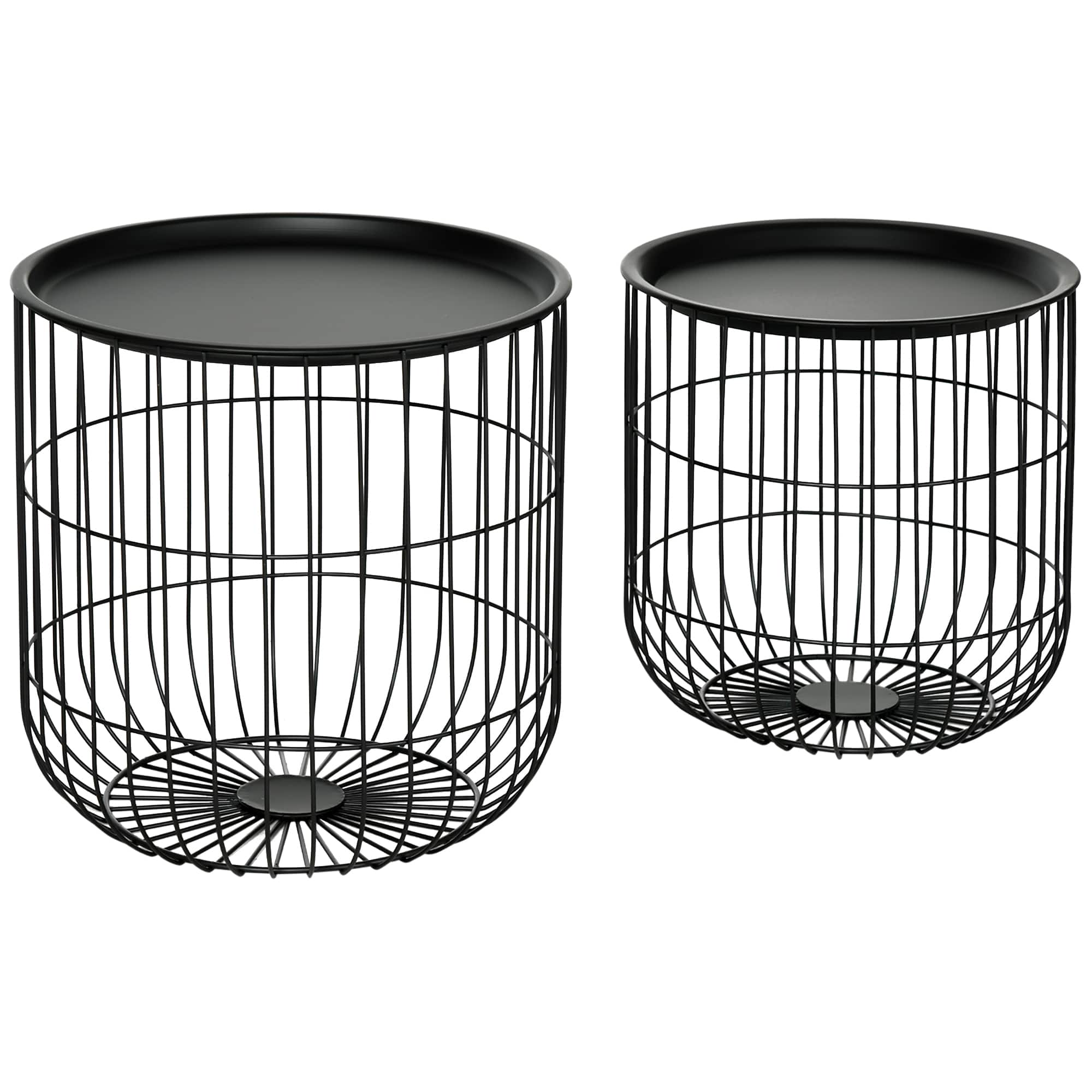 Homcom - Table Set - Black