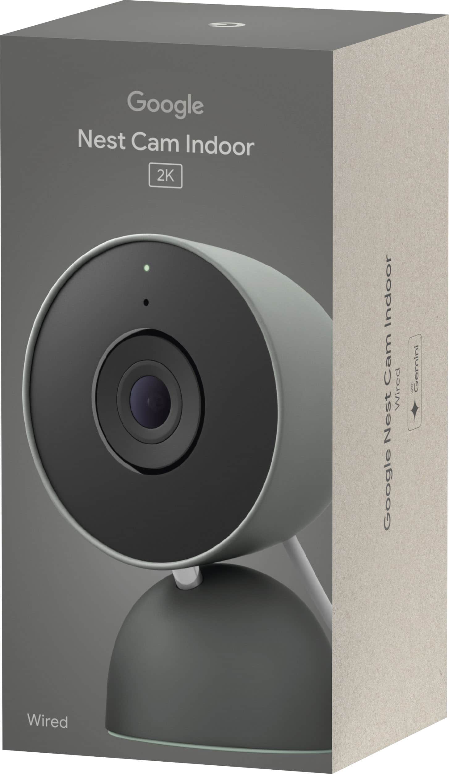 値下げ！Google Nest Cam 本体&箱付き Google Nest Cam Indoor (wired, 3rd gen) Latest Model 2K Video and