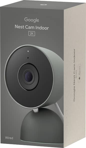 Google Nest Cam Indoor (wired, 3rd gen) Latest Model 2K Video and Google Nest Cam Indoor (wired, 3rd gen) Latest Model 2K Video and
