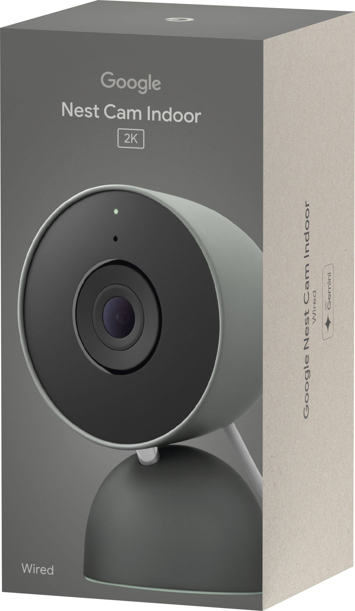 Google Nest Cam Indoor 2K Indoor Cam Wired