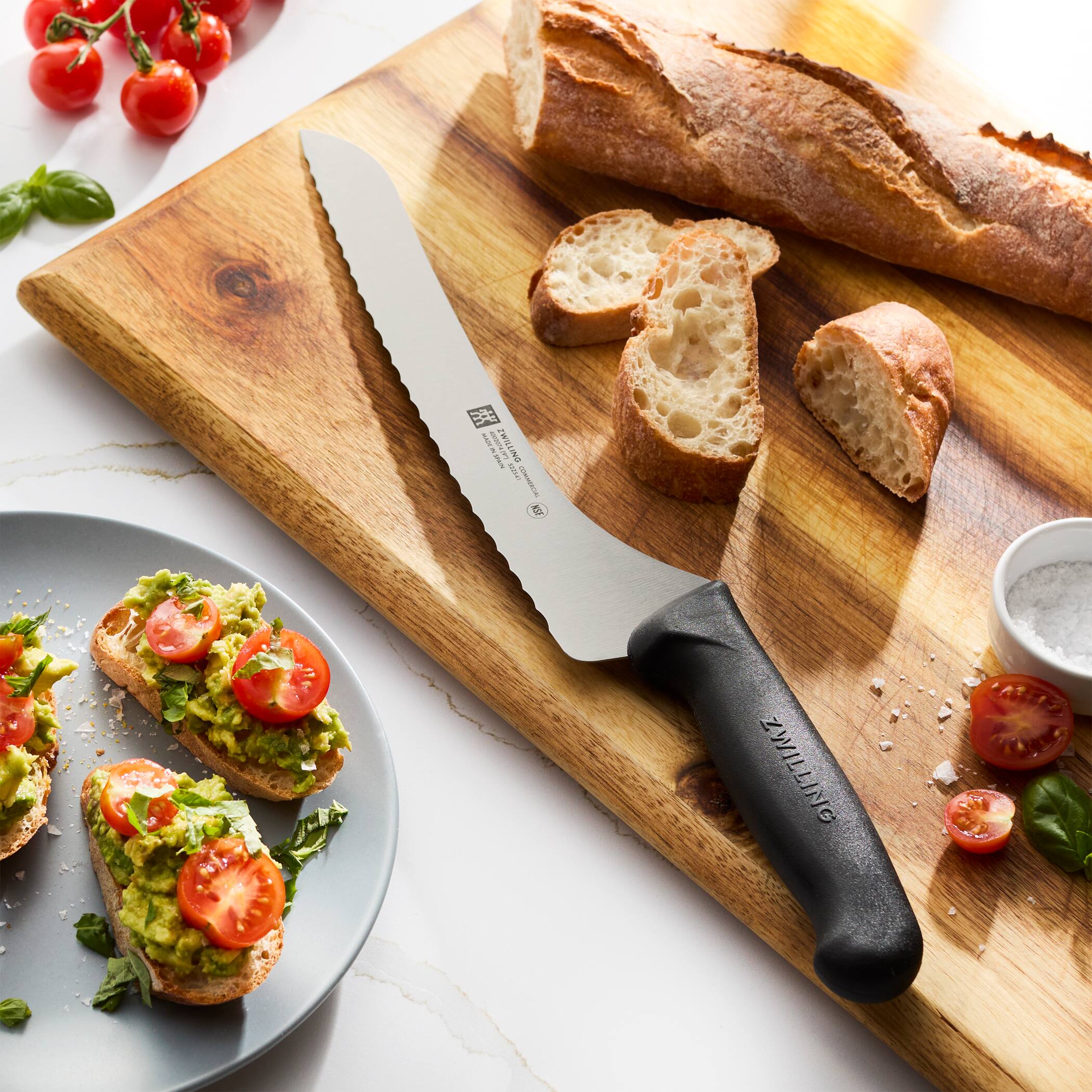 The text on the image reads:

"ZWILLING
THE FINEST CUTLERY SINCE 1731
GERMANY"