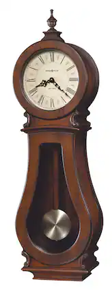 Howard Miller - 625377 Arendal Wall Clock 625377 Tuscany Cherry - Brown