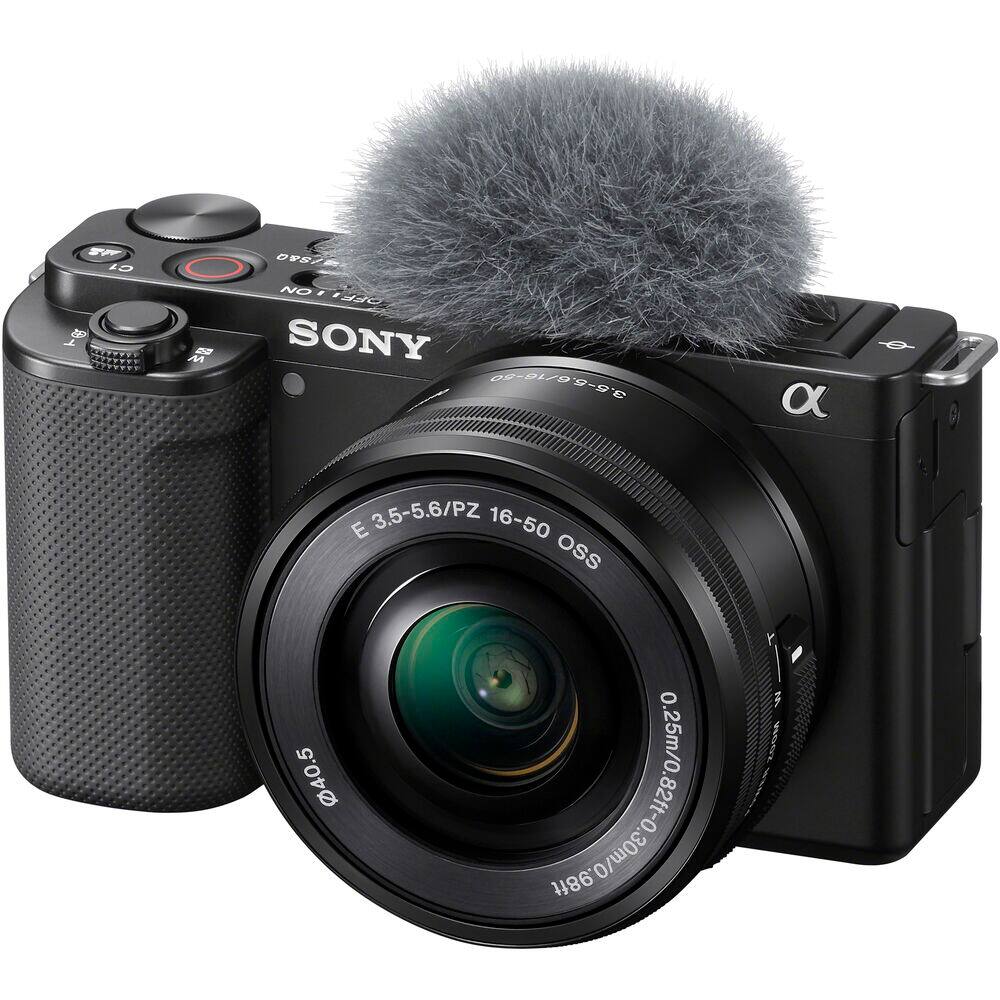 Bundle Sony ZV E10 Mirrorless Camera with 16 50mm Lens + 64GB Card