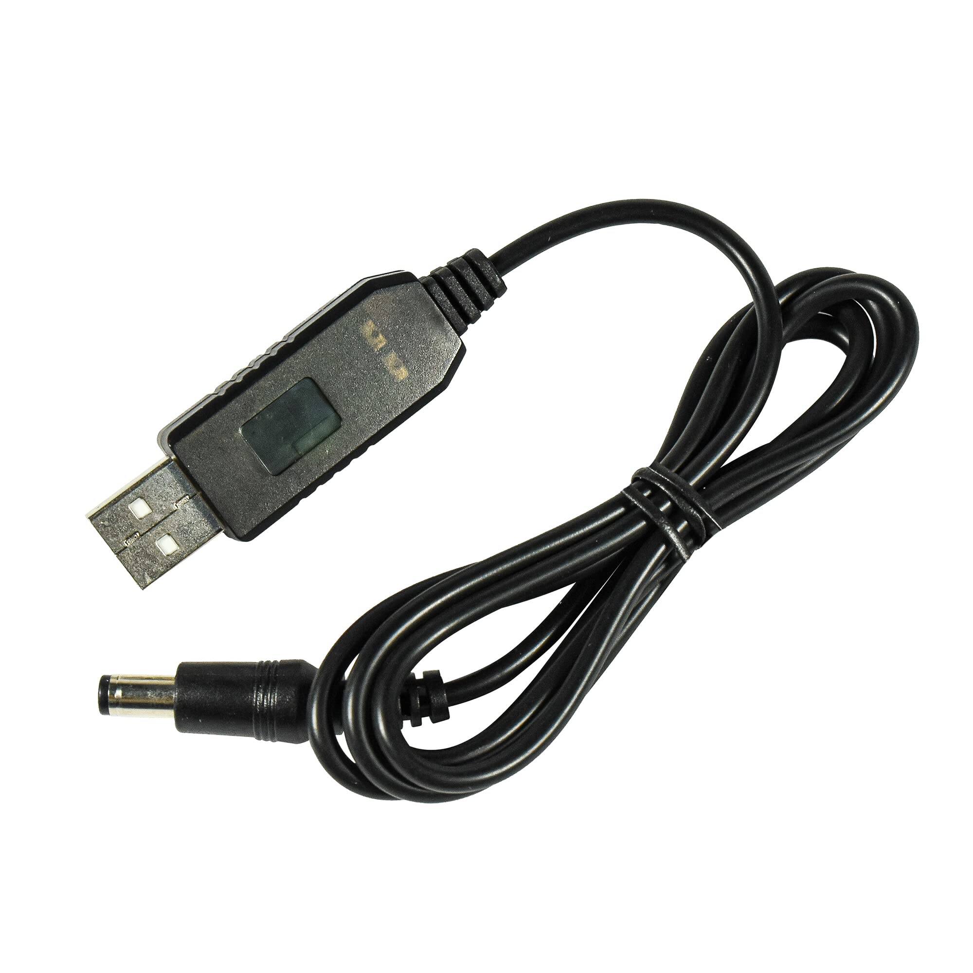Alt View 2. HQRP - 5V USB to DC 12V Step-Up Module Converter Cable for Household Electronics, Mobley Device, Portable DVD Player.