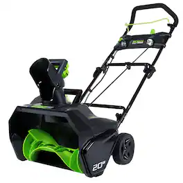 Greenworks - Pro 80V 20" Snow Thrower (Battery and Charger not included) - Green