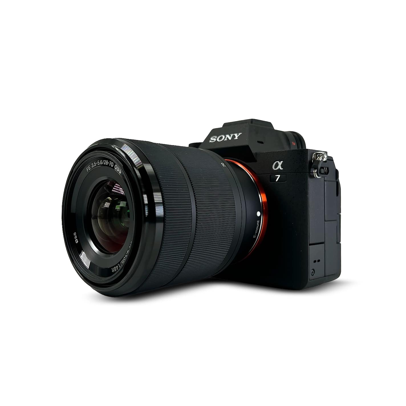 Sony - Alpha A7 IV Full-Frame Mirrorless Camera with 28-70mm Lens (International Model) - Black