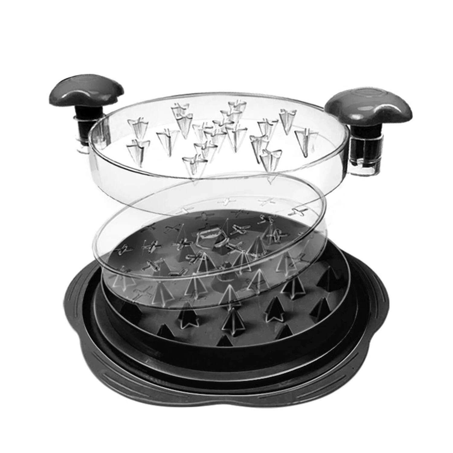 Giantpower - Chicken Shredder, Chicken Breast Shredder Tool Twis - Black