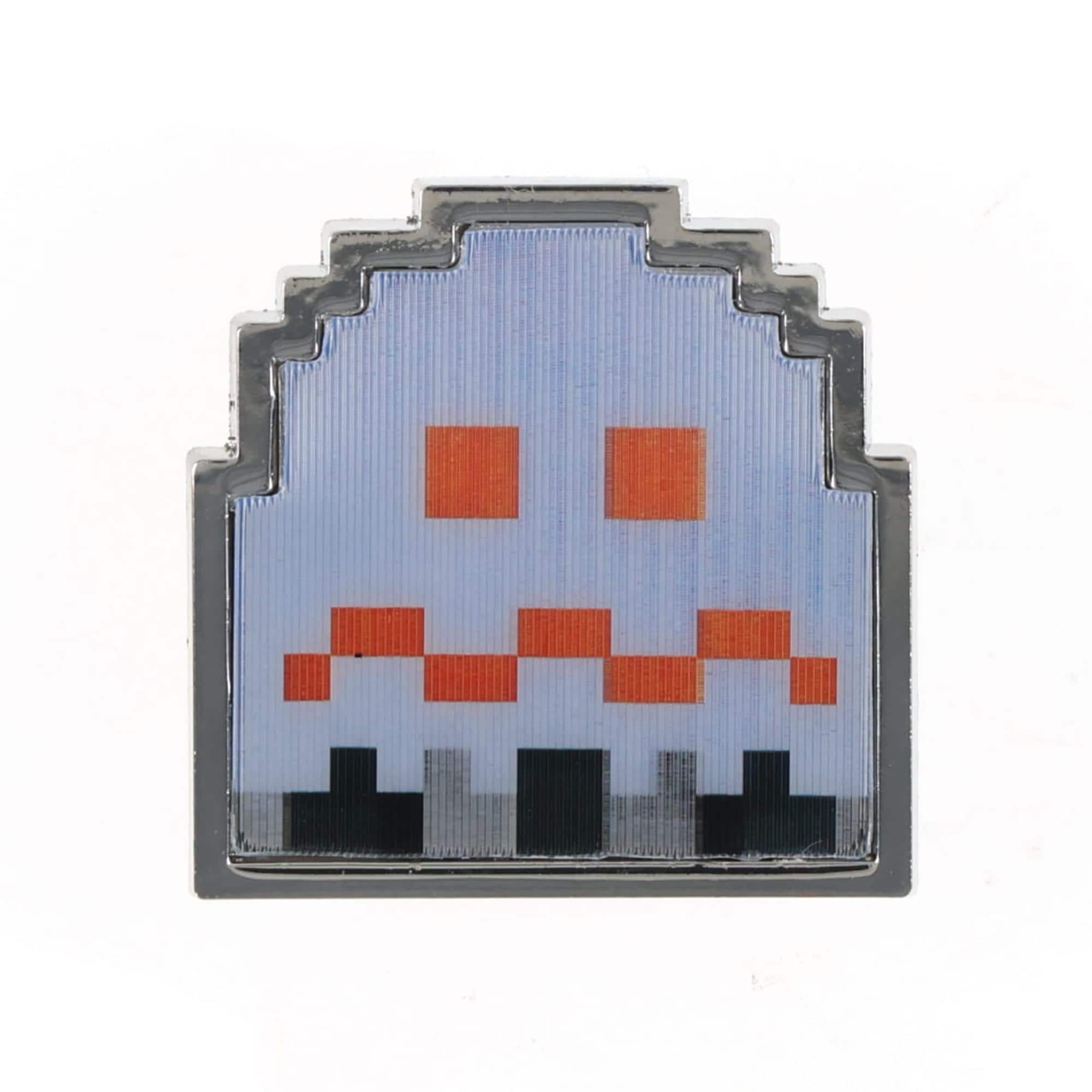 Nerd Block - PAC-MAN Scared Ghost Enamel Collector Pin - Gray