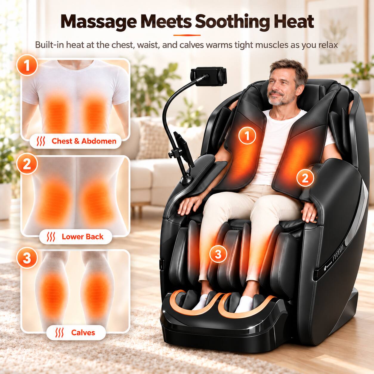 KoziSense KZ A18 Massage Chair Full Body,Zero Gravity SL Track