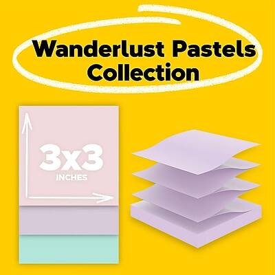 Wanderlust Pastels Collection  
3x3 Inches