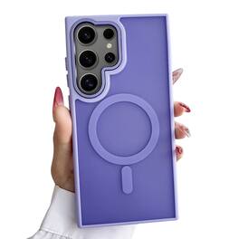 Kitcheniva - Ultra-Slim MagSafe Phone Cover For Samsung Galaxy S26 Ultra - Purple