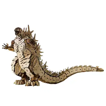 Front. 3D Puzzle - 3D DIY Puzzle: Godzilla wa-gu-mi Bamboo - 398pcs.