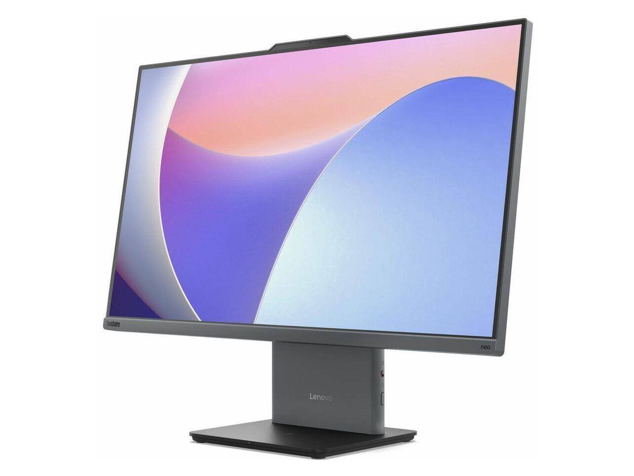 Alt View 8. Lenovo - Lenovo ThinkCentre neo 50a 27" - i5-13420H, 16GB, 512GB SSD, Full HD, Luna Gray, Windows - Luna Gray.