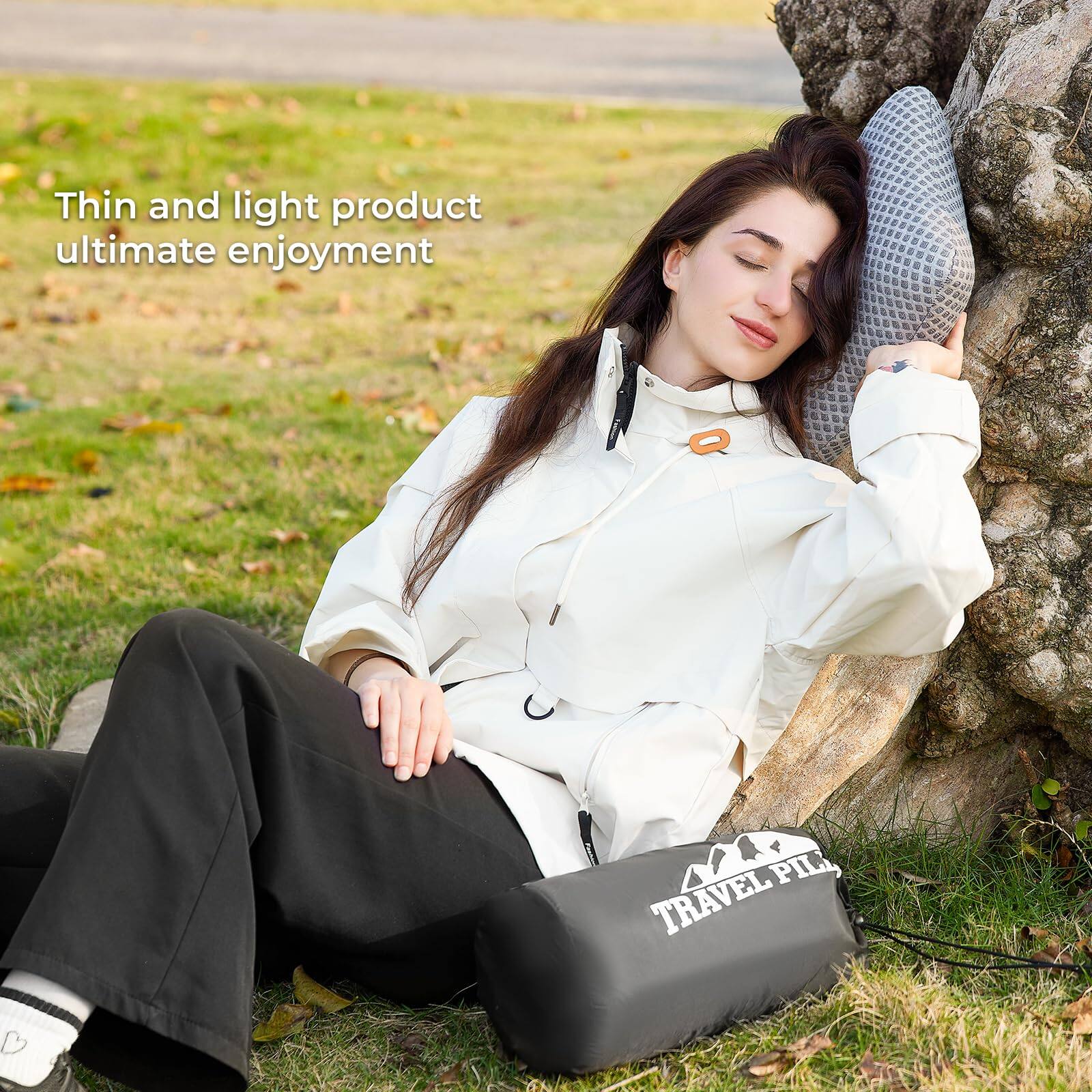 Thin and light product ultimate enjoyment

TRAVEL PILLOW