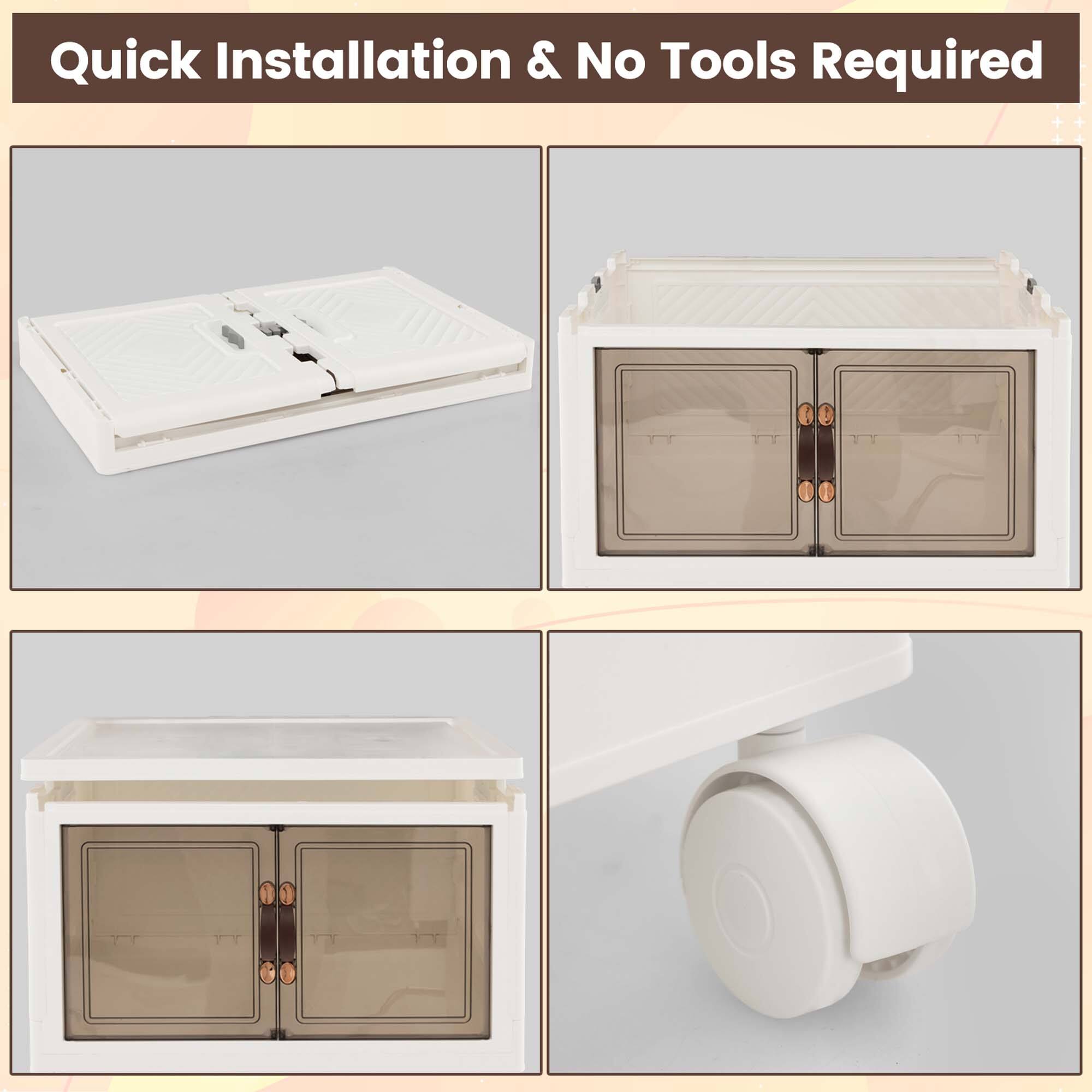 Quick Installation & No Tools Required