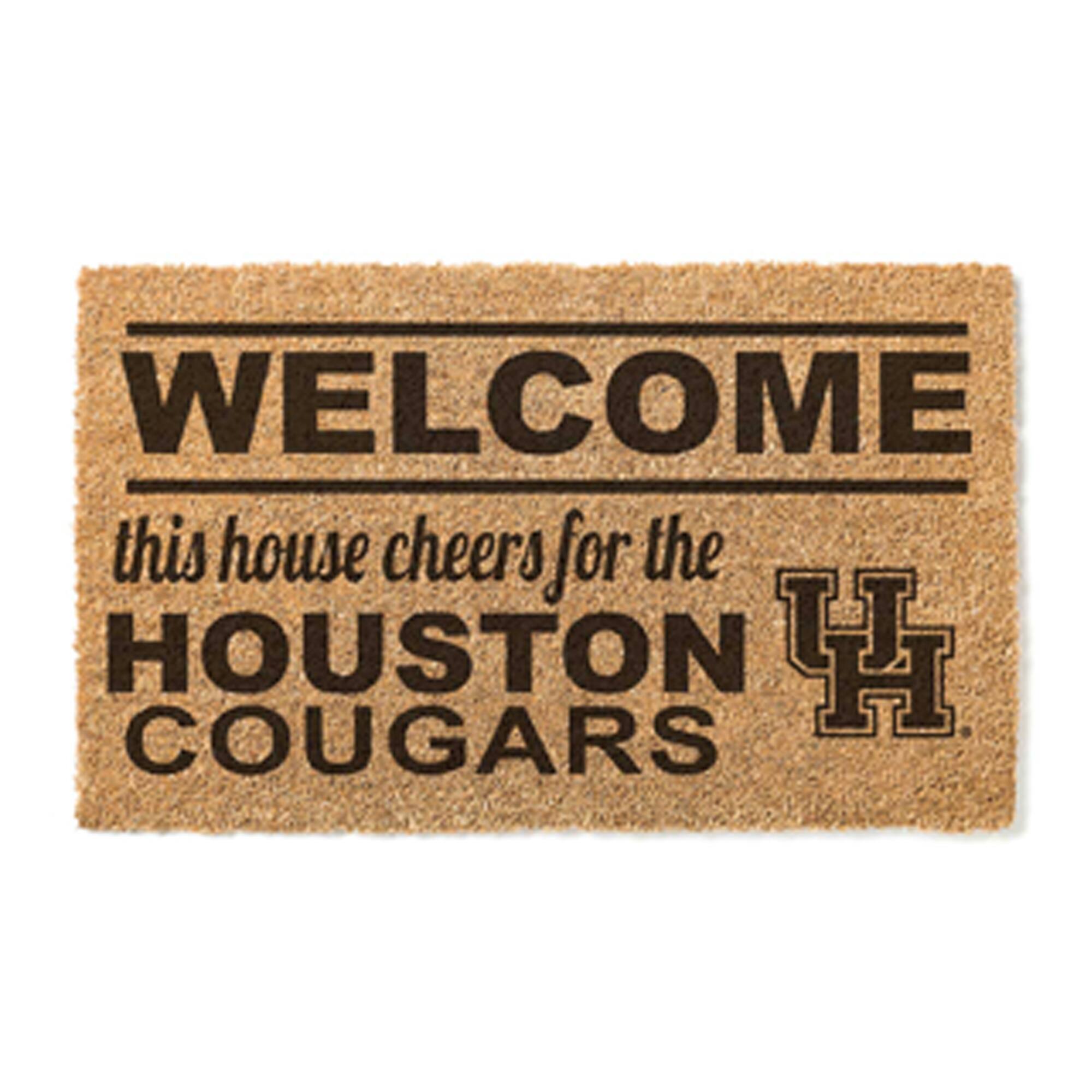 Houston Cougars 18" x 30" Welcome Doormat