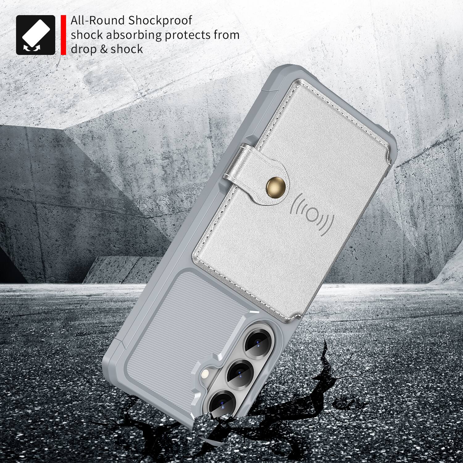 All-Round Shockproof shock absorbing protects from drop & shock