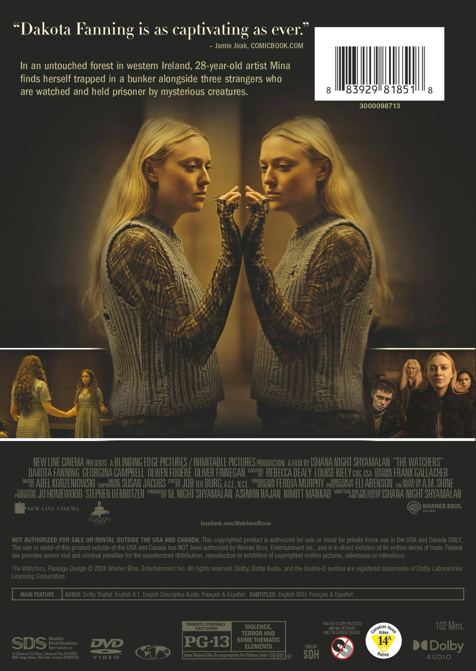 Back. The Watchers [DVD].