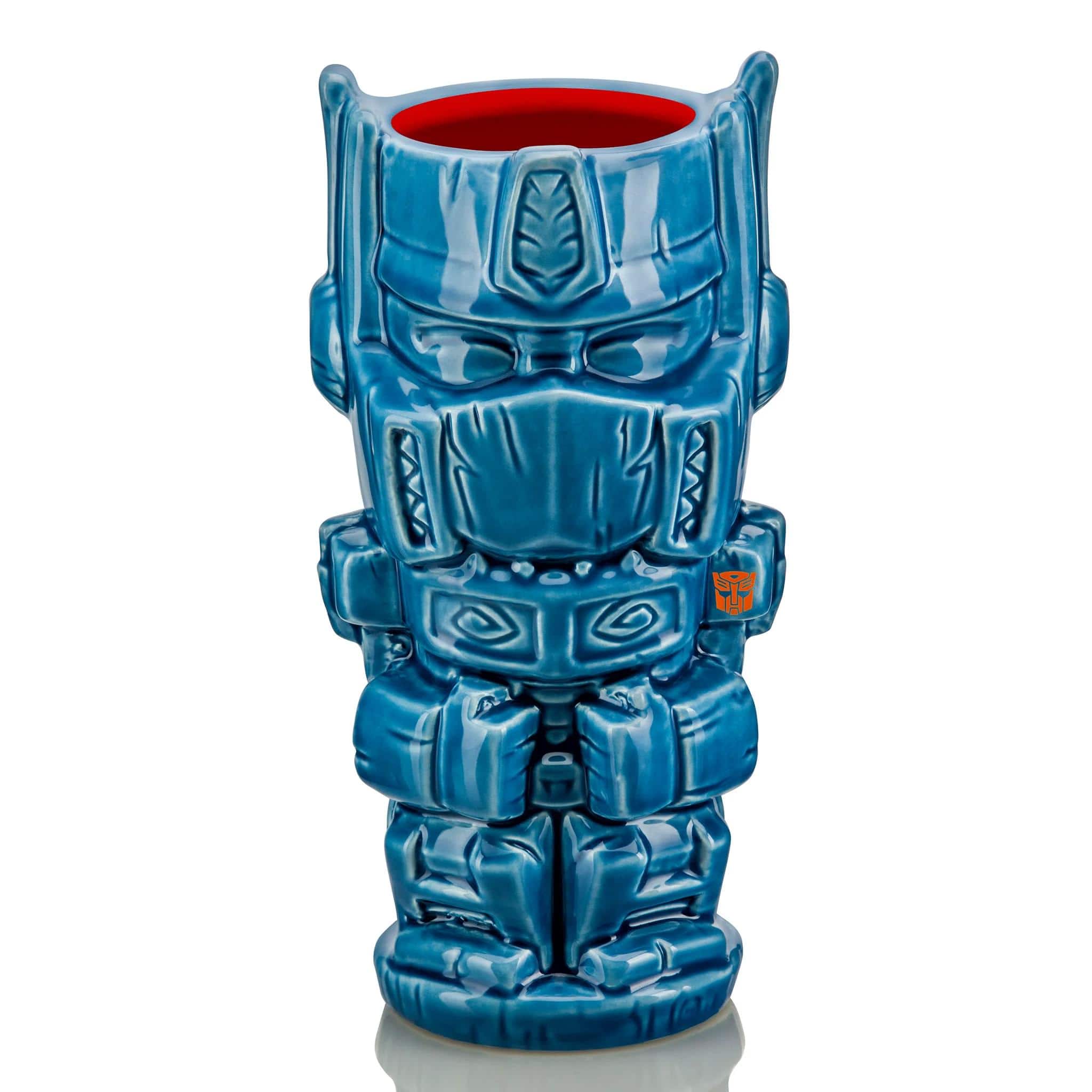 Geeki Tikis Transformers Optimus Prime Ceramic Mug | Holds 18 Ounces - Blue