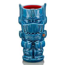 Geeki Tikis Transformers Optimus Prime Ceramic Mug | Holds 18 Ounces - Blue