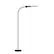 Front. Honeywell - HoneyWell Gooseneck LED Floor Lamp Bright Stepless Dimmable Tall Standing Lamp - Black.