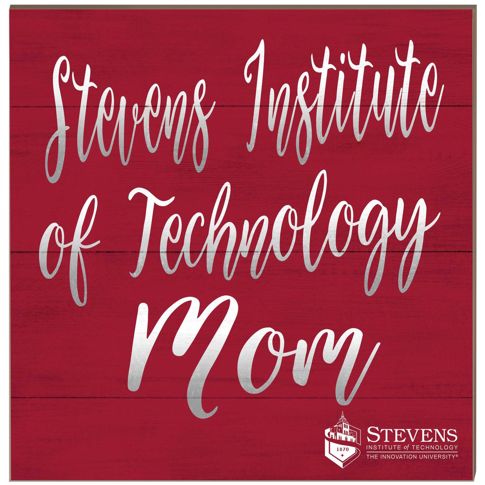 Stevens Institute of Technology Ducks 10'' x 10'' Mom Plaque