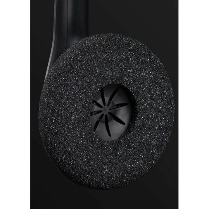 Alt View 2. Jabra - Jabra BIZ 1500 QD Mono - Mono - Quick Disconnect - Wired - Over-the-head - Monaural - Supra-aural - 3.12 ft Cable - Red.