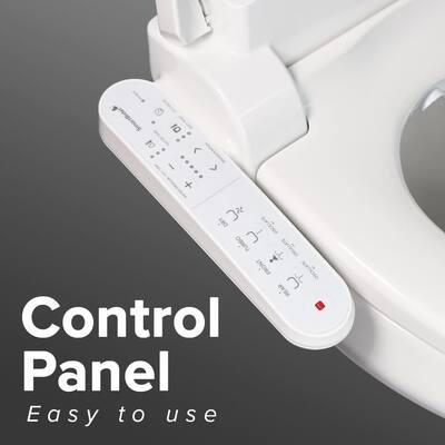 Intelligente smart toiletbril, elektrische douchewc-bril, wc-bril met Intelligente smart toiletbril, elektrische douchewc-bril, wc-bril met