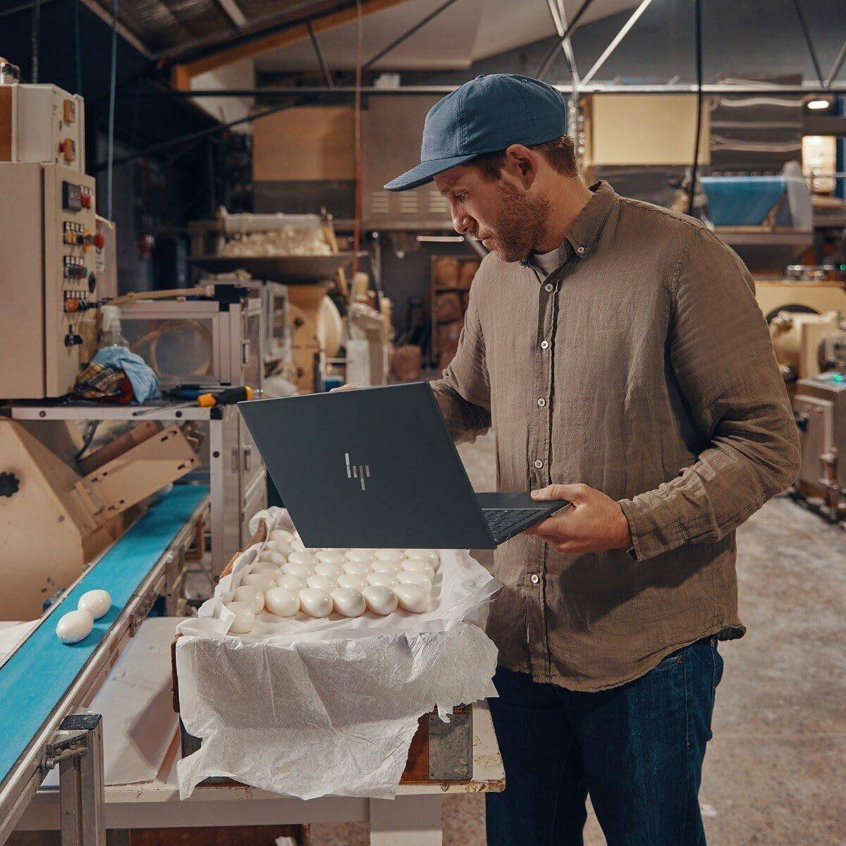 Alt View 5. HP - Elite Dragonfly G4 13.5" WUXGA+ Touchscreen Laptop - Intel Core i7 with 32GB RAM - 1TB SSD - Thunderbolt 4 - Win 11Pro - Blue.