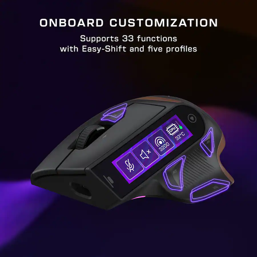 Touchscreen Mouse Turtle Beach Command Series MC7 Advanced Wireless Touchscreen Optical ...