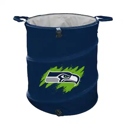 Front. Pegasus - Seattle Seahawks Big Logo Collapsible Can - Multicolor.
