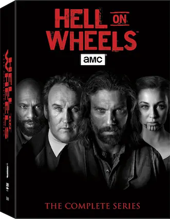 Front. Hell on Wheels: The Complete Series - DVD.