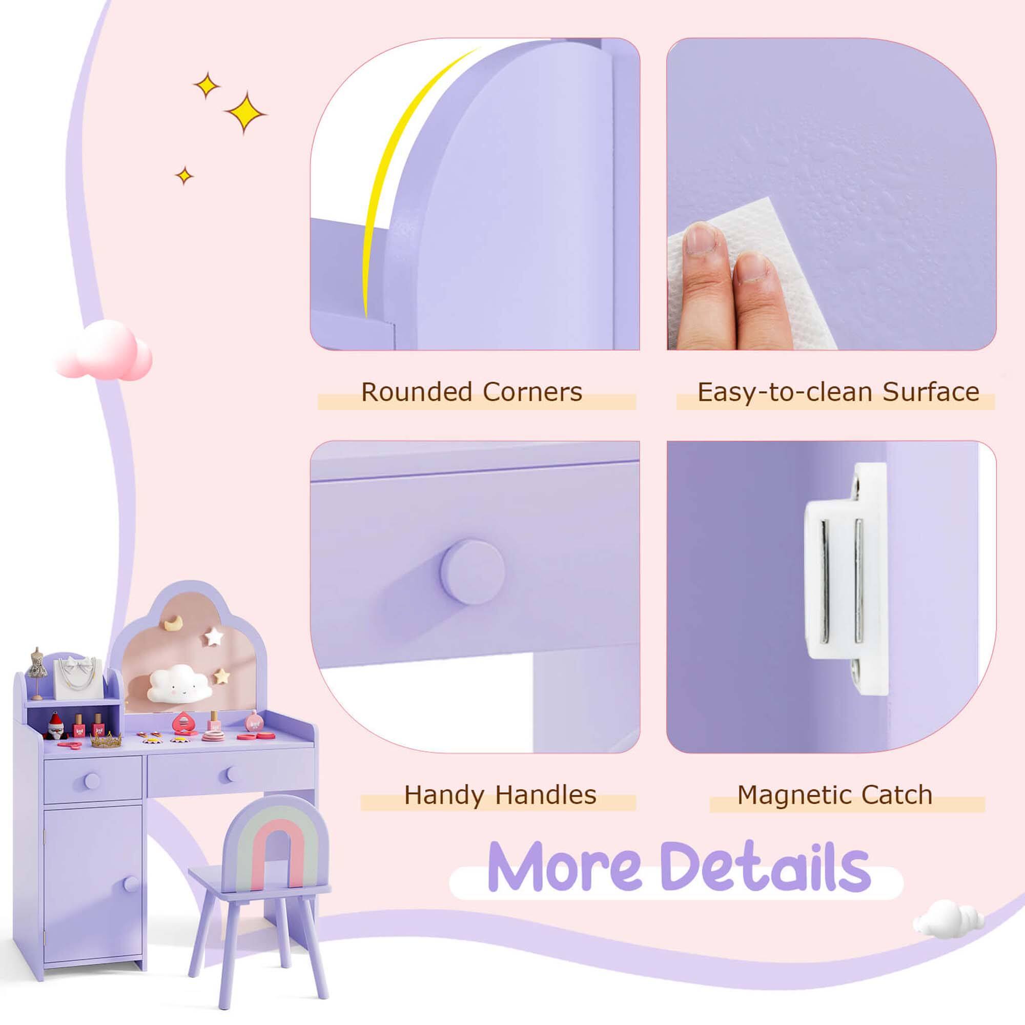 Rounded Corners, Easy-to-clean Surface, Handy Handles, Magnetic Catch, More Details