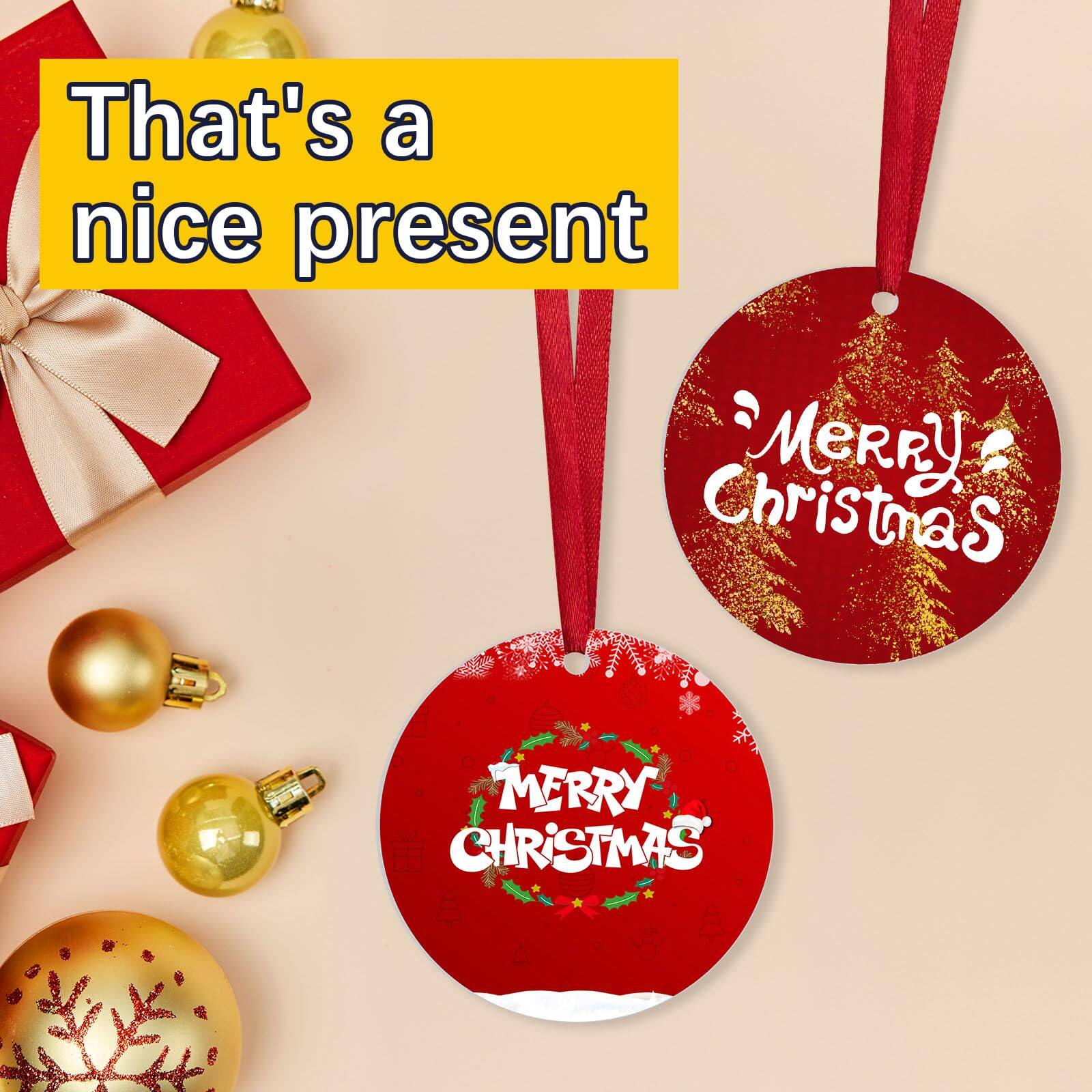 That's a nice present

Merry Christmas

Merry Christmas