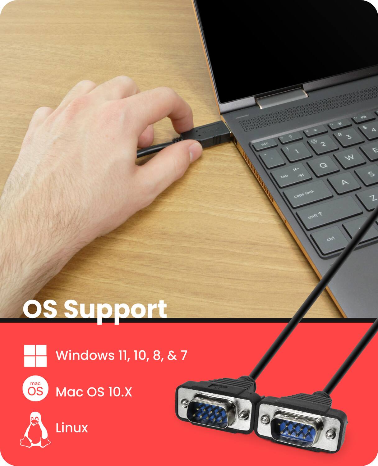 OS Support

- Windows 11, 10, 8, & 7
- Mac OS 10.X
- Linux