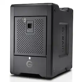 WD - G-RAID Shuttle 4-Bay Thunderbolt 3 RAID Array with 104TB (4x 26TB) Removable HDD