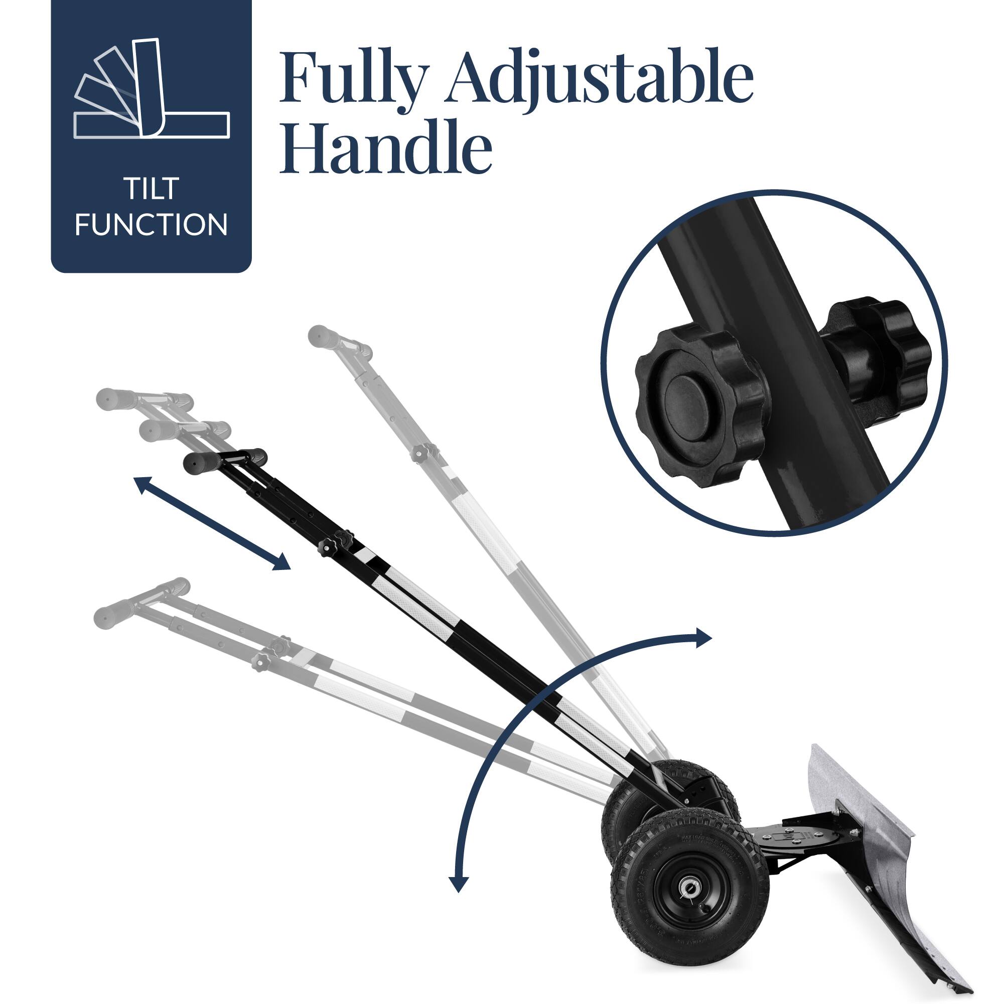Fully Adjustable Handle TILT FUNCTION