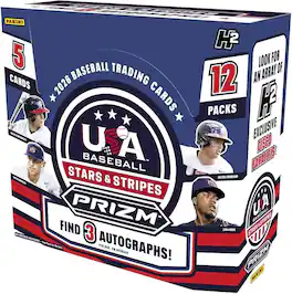 2026 Panini USA Stars & Stripes Prizm Baseball H2 Box