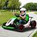 Angle. GARVEE - 24V Kids Drift Go Kart, Dual Motor, 2 Speeds, 90 Min Ride, Music, 110 lbs Load Green - Green.