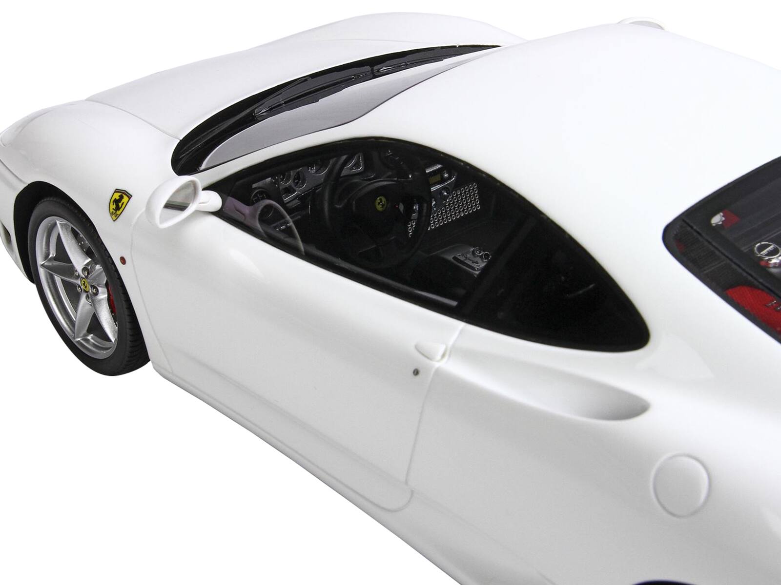 Alt View 2. BBR - 1999 Ferrari 360 Modena White with DISPLAY CASE Limited Edition to 84 pieces Worldwide 1/18 Model Car by BBR.
