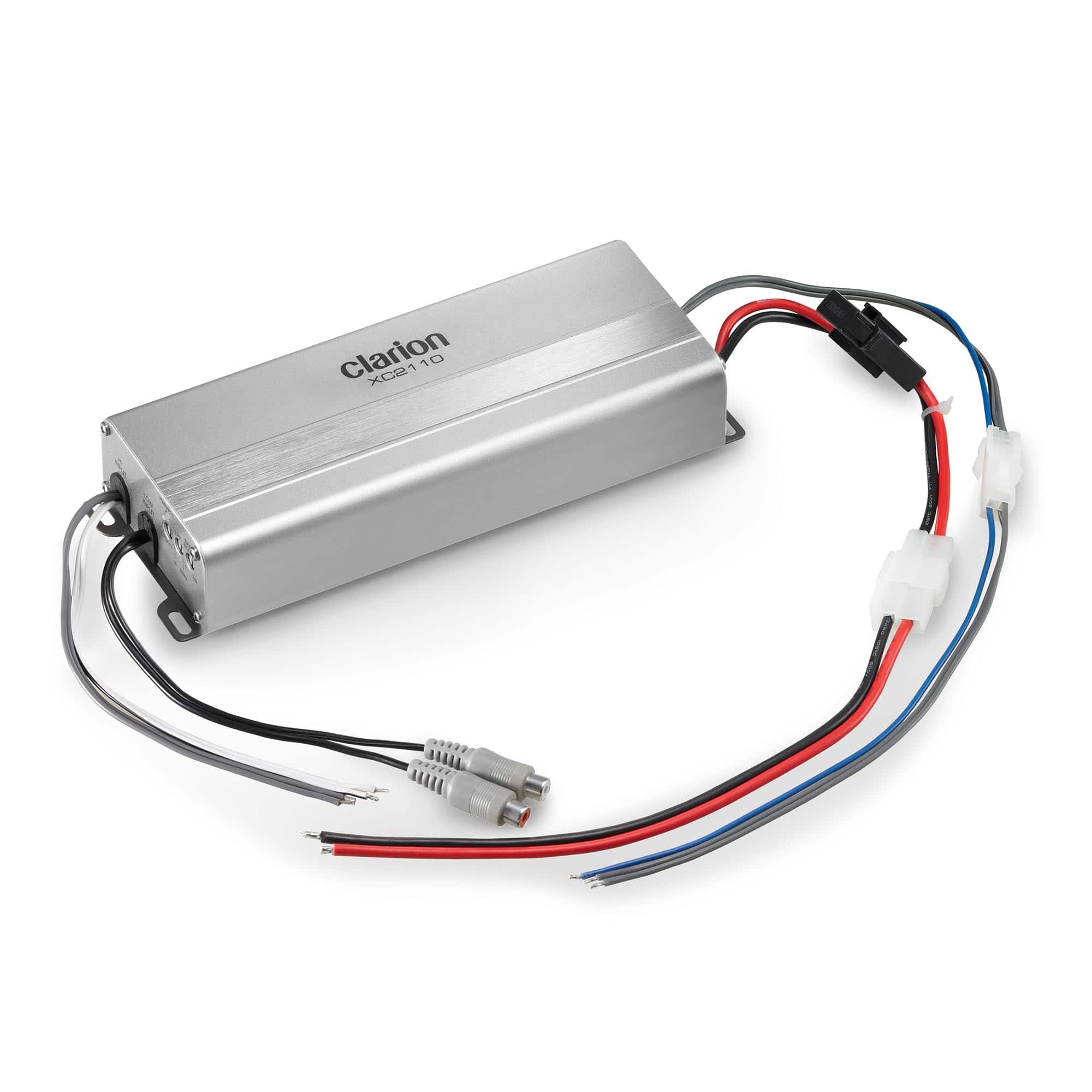 Clarion - XC2110 Compact Class-D Marine Mono Amplifier - Black/Gray