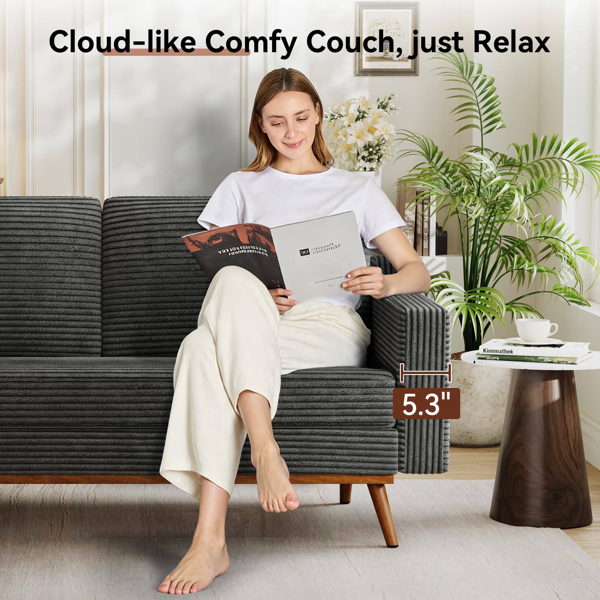 Cloud-like Comfy Couch, just Relax

FRIOCIOSE

32 Mattresses

MODEO

Kinemathek

5.3"