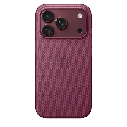 Front. Apple - iPhone 18 Pro TechWoven Case with MagSafe - Mulberry.